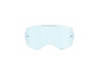 Plexi pro brýle SUPERTECH, ALPINESTARS (modré)