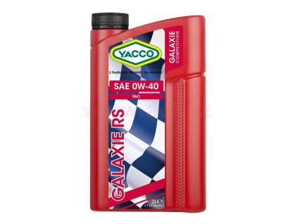 YACCO motorový olej plně syntetický GALAXIE RS 0w40 2l