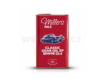 MILLERS OILS minerální převodový olej Classic Gear Oil EP 80w90 GL4 1l