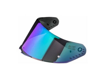 Plexi pro přilby AERO s přípravou pro Pinlock, CASSIDA - ČR (iridium REVO)