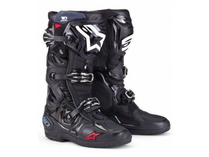 Boty TECH 10 ENDURO, ALPINESTARS (černá) 2025