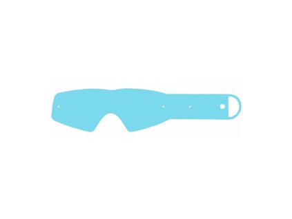 Strhávací slídy plexi pro brýle ALPINESTARS VISION YOUTH, Q-TECH (20 vrstev v balení, čiré)