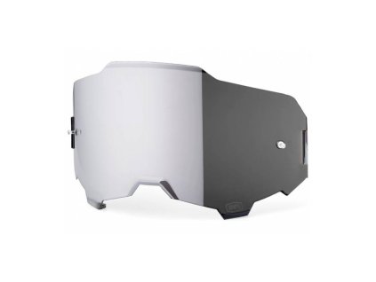 Plexi ARMEGA, 100% (stříbrné chrom, Anti-fog)