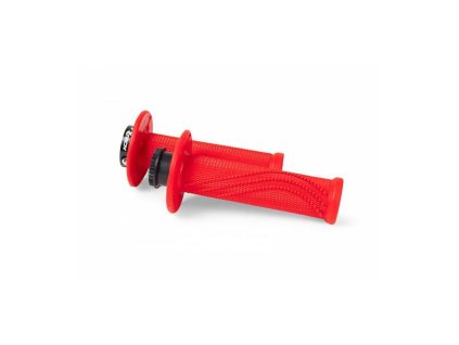Gripy lock-on R20 Wave (BETA RR 125-530), RTECH (neon červené, 1 pár)