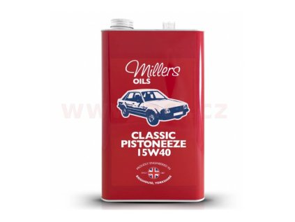 MILLERS OILS motorový olej minerální Classic Pistoneeze 15w40 5l