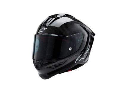 Přilba SUPERTECH R10 SOLID, ALPINESTARS (lesklý karbon/matný karbon) 2026