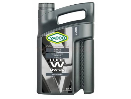 YACCO motorový olej plně syntetický LUBE W 0W20 5l