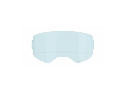 Plexi pro brýle SUPERTECH, ALPINESTARS (modré pro systém roll-off)