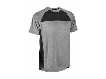 Cyklo dres SUPER D, FLY RACING - USA (černá/šedá)