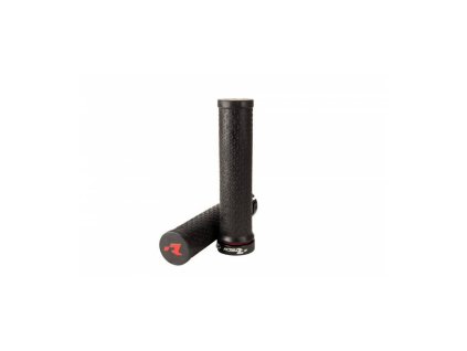 Gripy lock-on R20, RTECH (černé, 1 pár)
