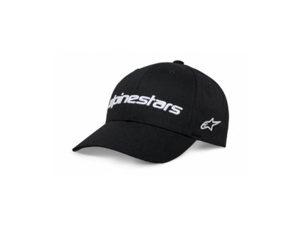 Kšiltovka LINEAR WORDMARK 2.0, ALPINESTARS (černá/bílá)