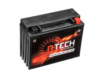 Baterie 12V, Y50-N18L-A GEL (12N18-3A) 21Ah, 350A, bezúdržbová GEL technologie 205x87x162 A-TECH (aktivovaná ve výrobě)