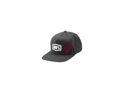 Kšiltovka 100% - CORNESTONE Snapback šedá (vel. UNI)
