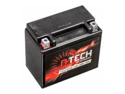 Baterie 12V, YTX12-BS GEL, 10Ah, 180A, bezúdržbová GEL technologie 150x87x130 A-TECH (aktivovaná ve výrobě)