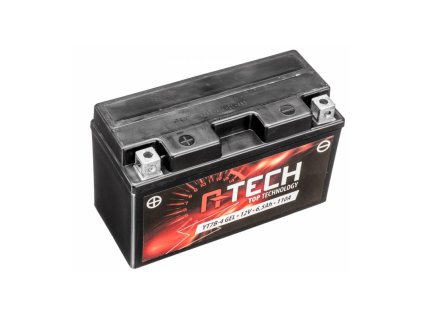 Baterie 12V, YT7B-4, YT7B-BS GEL, 12V, 6.5Ah, 110A, bezúdržbová GEL technologie 150x65x93 A-TECH (aktivovaná ve výrobě)