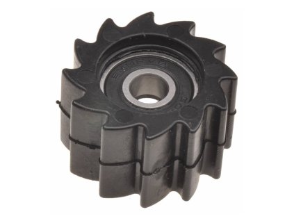Kladka řetězu Kawasaki, RTECH (černá, vnitřní průměr 8 mm, vnější průměr 38 mm, šířka 23 mm