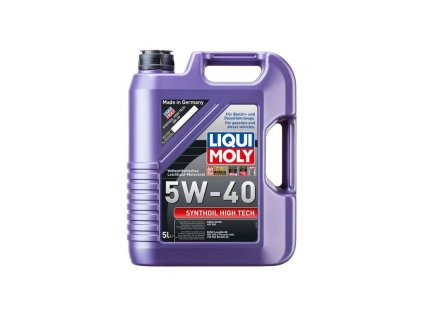 LIQUI MOLY Synthoil High Tech 5W-40, plně syntetický motorový olej 5 l