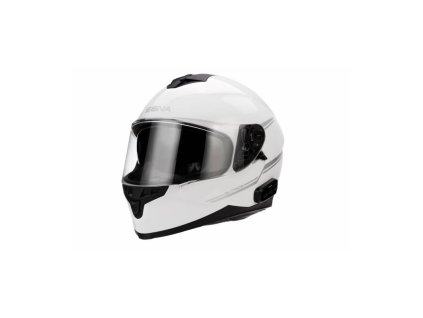 Mesh přilba s headsetem Outride, SENA (lesklá bílá)