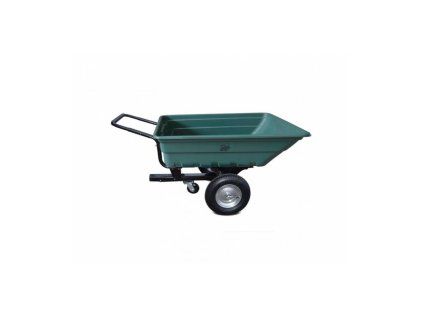 Vozík pro čtyřkolky SHARK GARDEN 150 s adaptérem na tažné - zelený