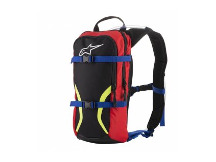 Hydrobag IGUANA, ALPINESTARS (černá/modrá/červená/žlutá fluo, celkový objem 6 l, objem hydrobagu 1,5 l) 2025