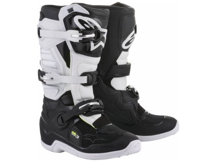 Boty STELLA TECH 3, ALPINESTARS (černé/bílé) 2025