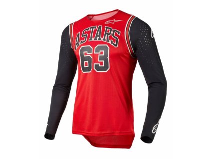 Dres TECHSTAR limitovaná edice ACUMEN, ALPINESTARS (červená/černá/bílá)