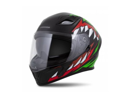 Přilba Orbit StriX, CASSIDA (červená/zelená/šedá/bílá/černá) 2026