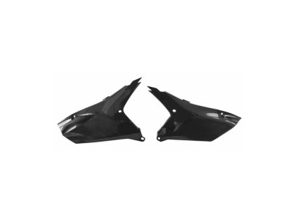 Boční číslové tabulky YAMAHA, RTECH (černé, pár)