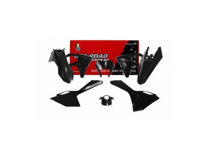 Sada plastů GAS GAS, RTECH (černá, 6 dílů)