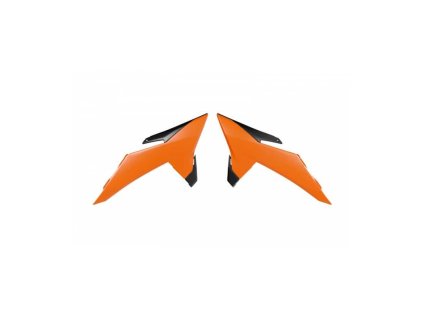 Spoilery chladiče KTM, RTECH (oranžová, černá)