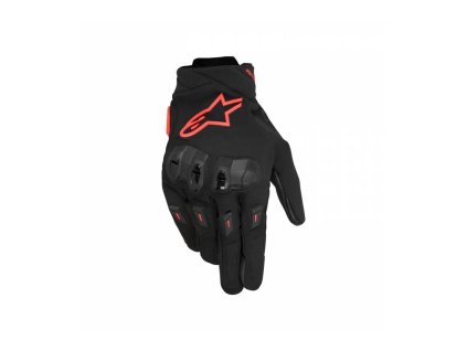 Rukavice SP X 3, ALPINESTARS (černá/červená fluo) 2026