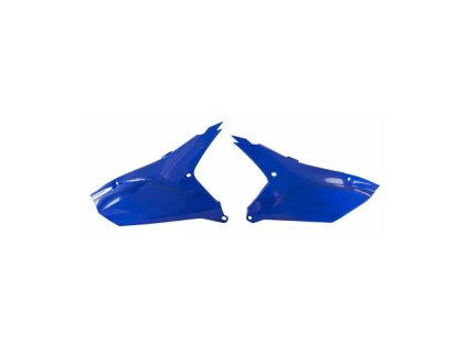 Boční číslové tabulky YAMAHA, RTECH (modré, pár)