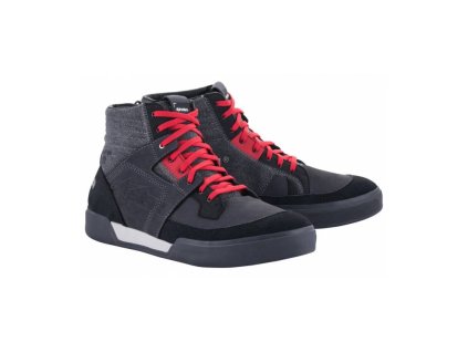 Boty AKIO kolekce DIESEL JEANS, ALPINESTARS (černá/šedá/červená)
