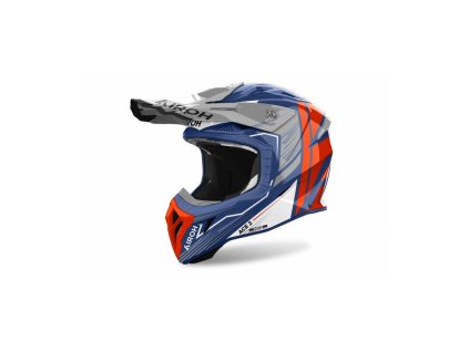 Přilba AVIATOR ACE 2 Engine, AIROH (lesklá modrá) 2025