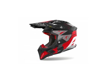 Přilba AVIATOR 3 Spin, AIROH (červená matná) 2025