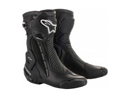 Boty SMX PLUS 2 GORE-TEX, ALPINESTARS (černá/stříbrná) 2026