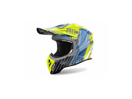 Přilba AVIATOR ACE 2 Proud, AIROH (lesklá žlutá) 2025