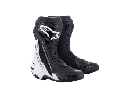 Boty SUPERTECH R, ALPINESTARS (černá/bílá) 2026