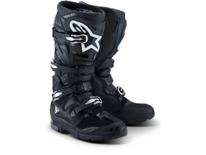 Boty TECH 7 ENDURO, ALPINESTARS (černá antracit/bílá) 2026 (Velikosť 45,5)