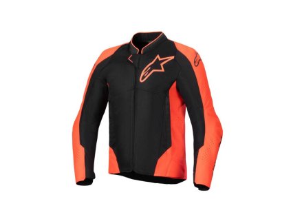 Bunda VIPER AIR V4, ALPINESTARS (červená fluo/černá) 2025 (Velikosť 3XL)