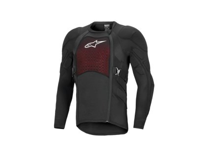 Chránič těla BIONIC PLASMA LT dlouhý rukáv, ALPINESTARS (černá/červená/bílá) 2026 (Velikost M)