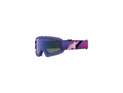 bryle vision youth corp alpinestars detske fialova ruzova fluo zrcadlove modre plexi 2026