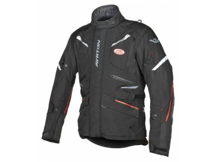 Bunda Trail Jawa, AYRTON (černá/červená) 2026 (Velikost S)
