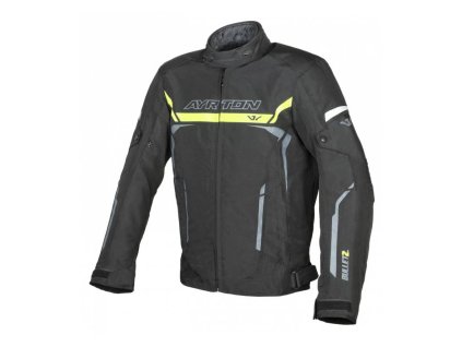 Bunda Bullet II, AYRTON (černá/žlutá fluo/šedá) 2026 (Velikost S)