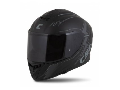 Přilba Integral GT 2.1 Flash, CASSIDA (černá matná/tmavě šedá) plexi s přípravou pro Pinlock 2026 (Velikost 3XL (65 až 66 cm))