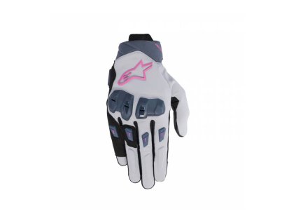 Rukavice STELLA SP X 3, ALPINESTARS, dámské (šedá/tmavě šedá/černá/růžová) 2026 (Velikost L)