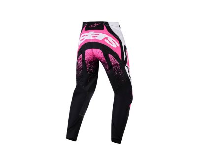 Kalhoty STELLA TECHSTAR NOMUR, ALPINESTARS, dámské (černá/bílá/růžová) 2026 (Velikost 30)