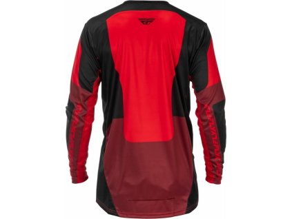 Dres LITE, FLY RACING - USA 2026 (černá/červená) (Velikost S)