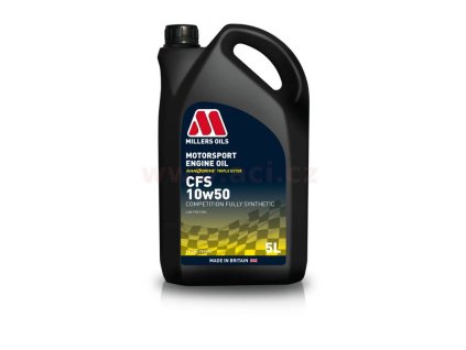 millers oils motorovy olej plne synteticky s nanocasticemi pao 3ester motorsport cfs 10w50 5l