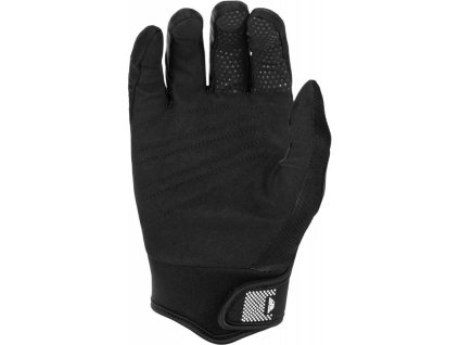 Rukavice F-16, FLY RACING - USA dětské (černá/bílá) (Velikost 3YXS)